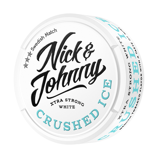 Nick and Johnny Crushed Ice White