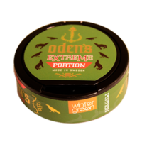 Odens Creamy Wintergreen Extreme Portion