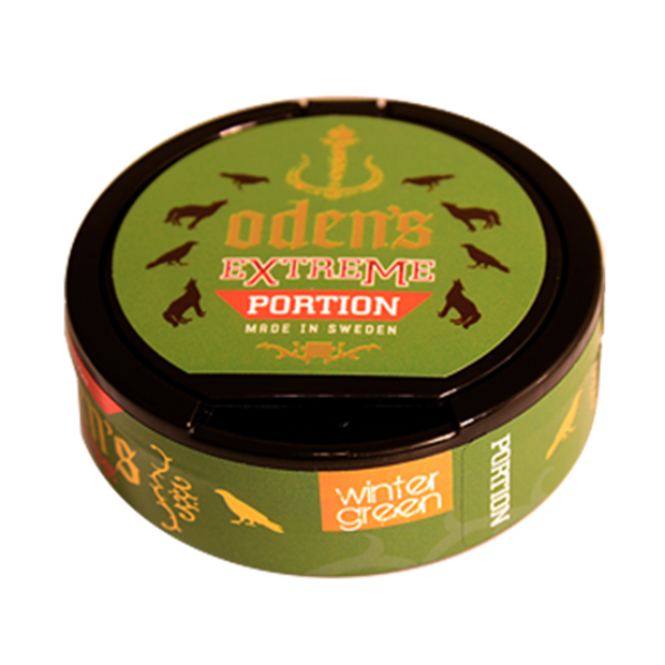 Odens Creamy Wintergreen Extreme Portion