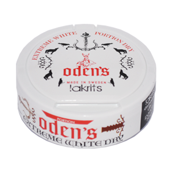 odens-lakrits-extreme-white-dry-portionssnus
