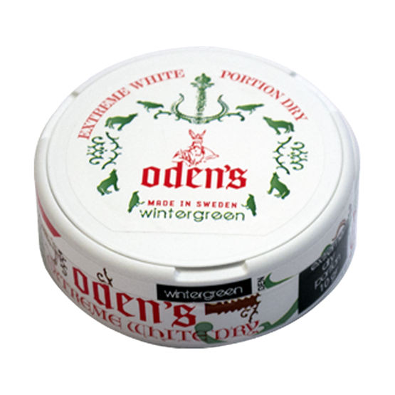 Odens Wintergreen Extreme White Dry Portion