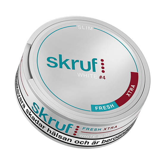 Skruf Slim Fresh Xtra Stark White