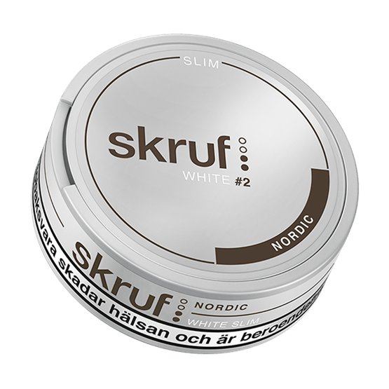 Skruf Slim Nordic White