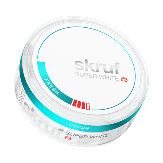 Skruf Super White #3 Fresh