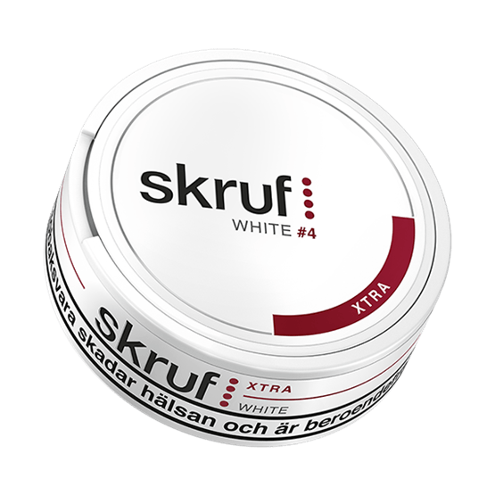 Skruf Xtra Stark White