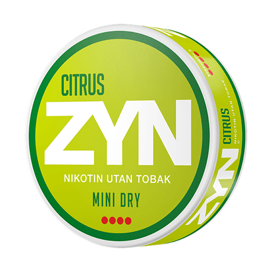 ZYN Mini Dry Citrus Extra Strong