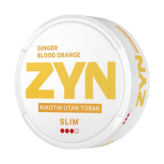 ZYN Slim Ginger Blood Orange Strong